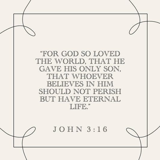 John 3:16 ESV Loop Digital